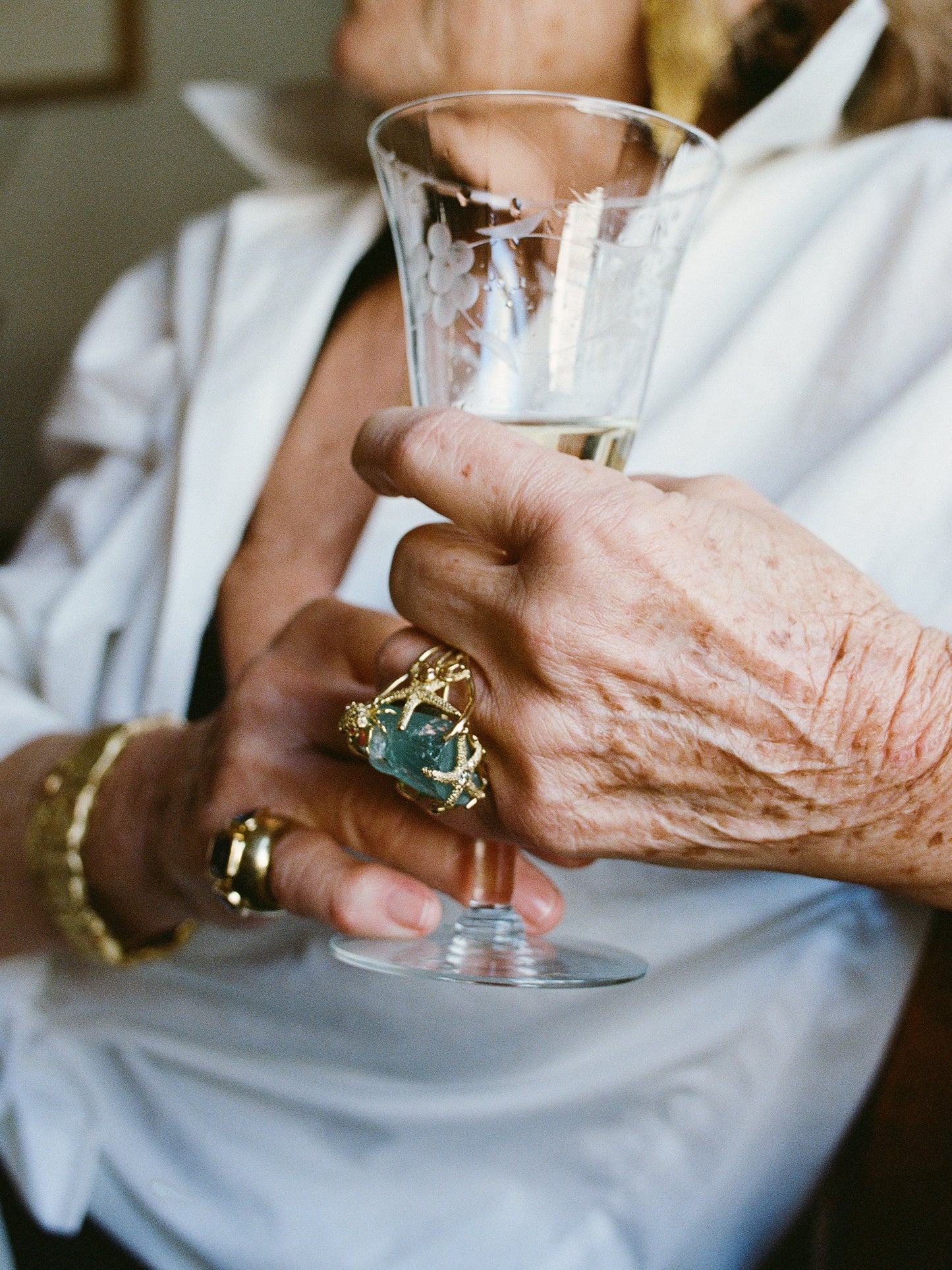 Anello Vita Marina in Acquamarina