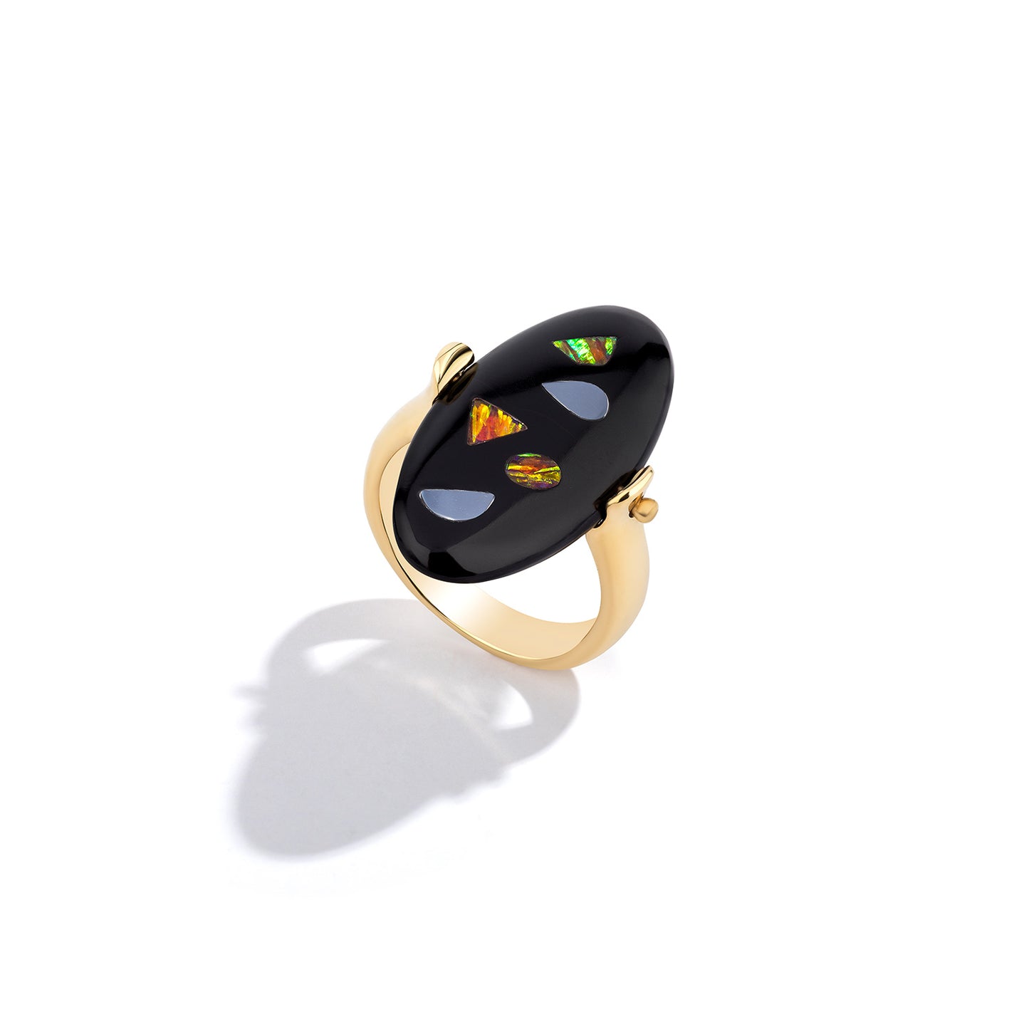 Anello Onyx Geo Pebble