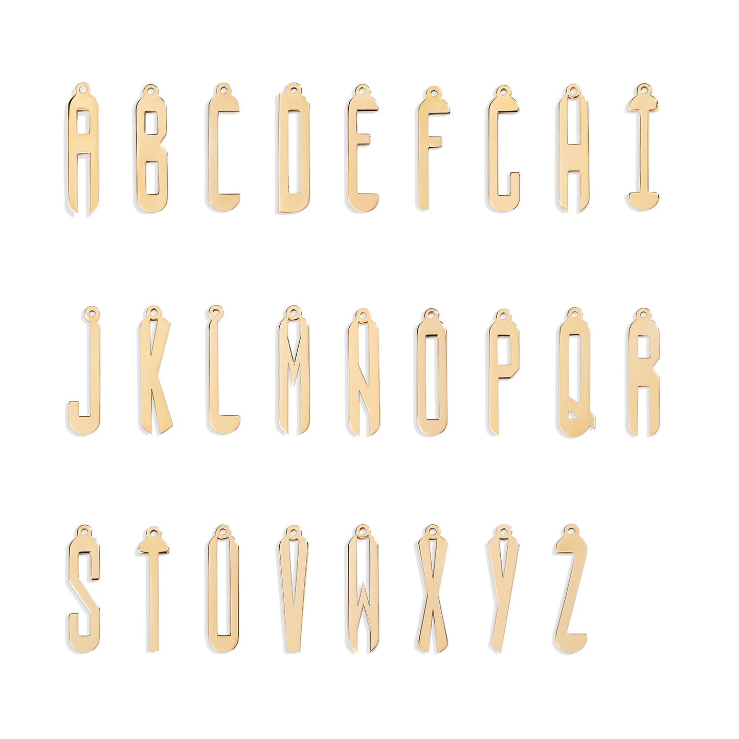 Lettera Charm Earring