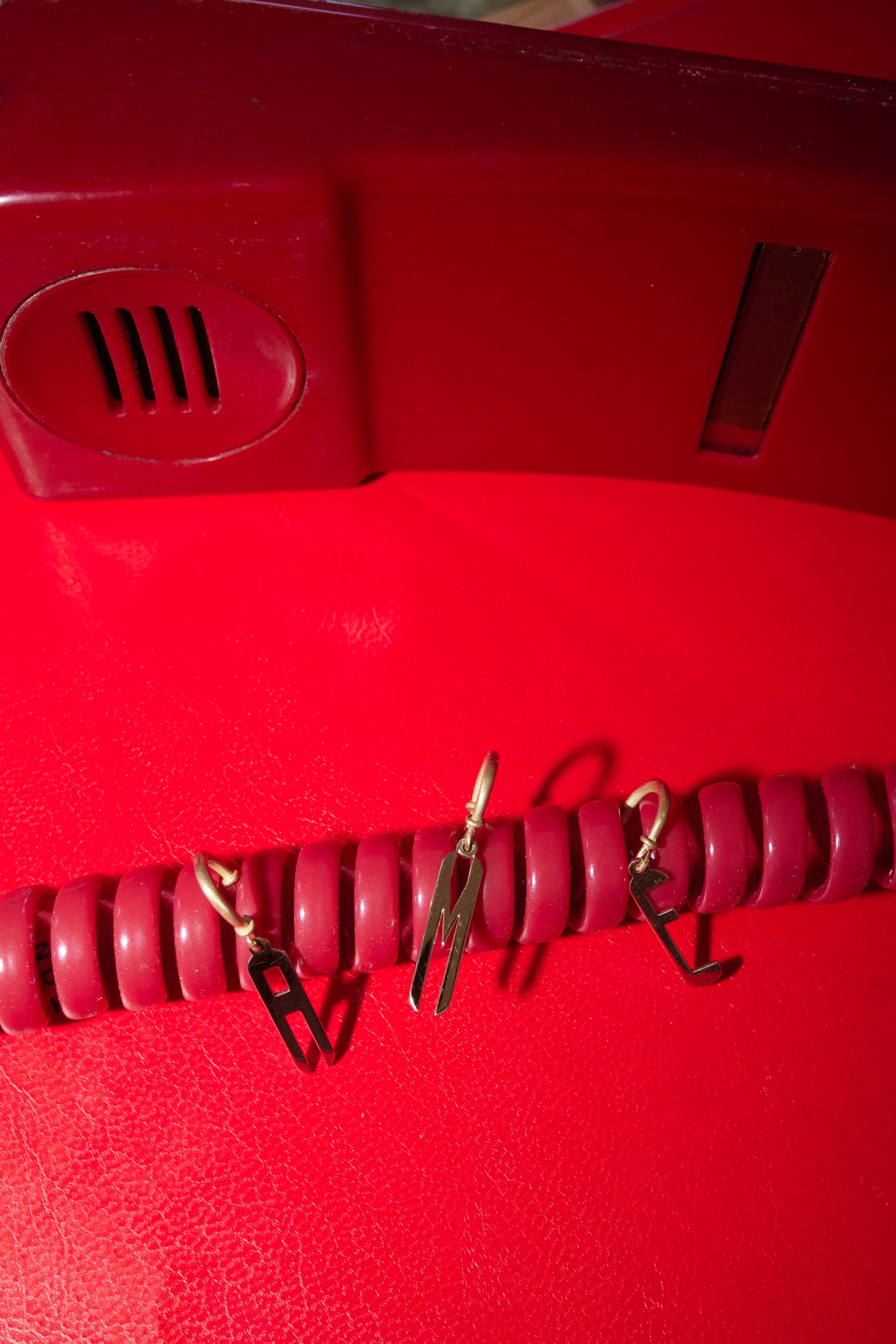 Lettera Charm Earring