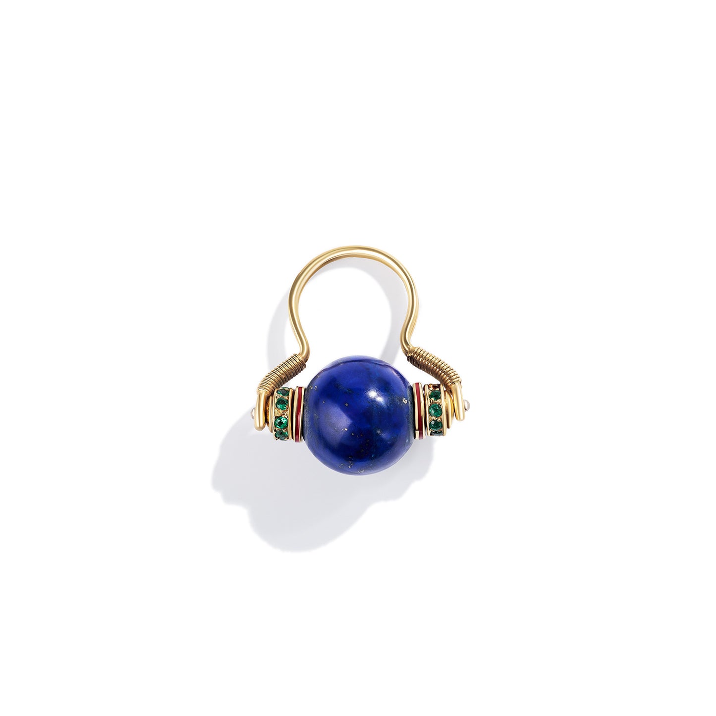 Lapis Bocce Ring