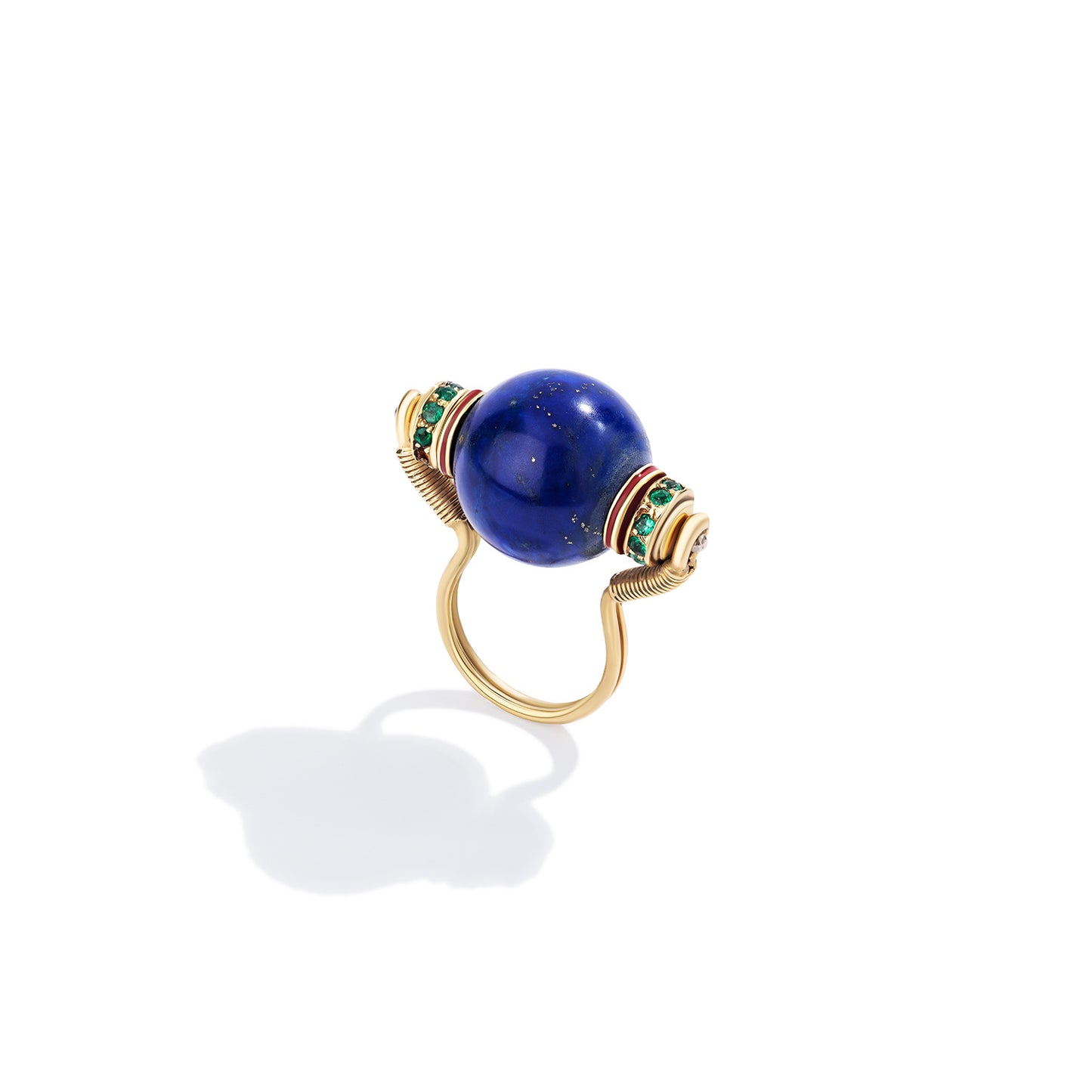 Lapis Bocce Ring