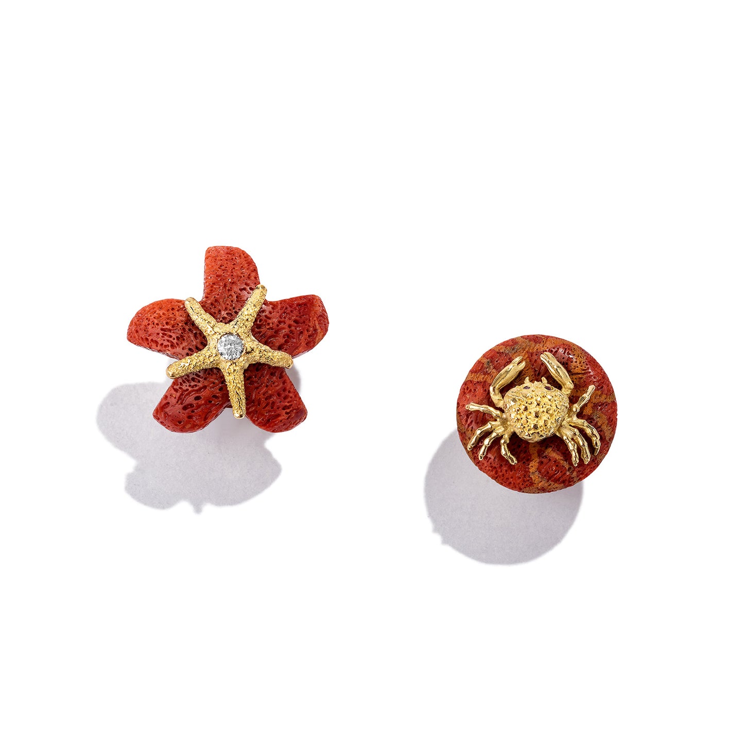 Coral Mare Uno Earrings