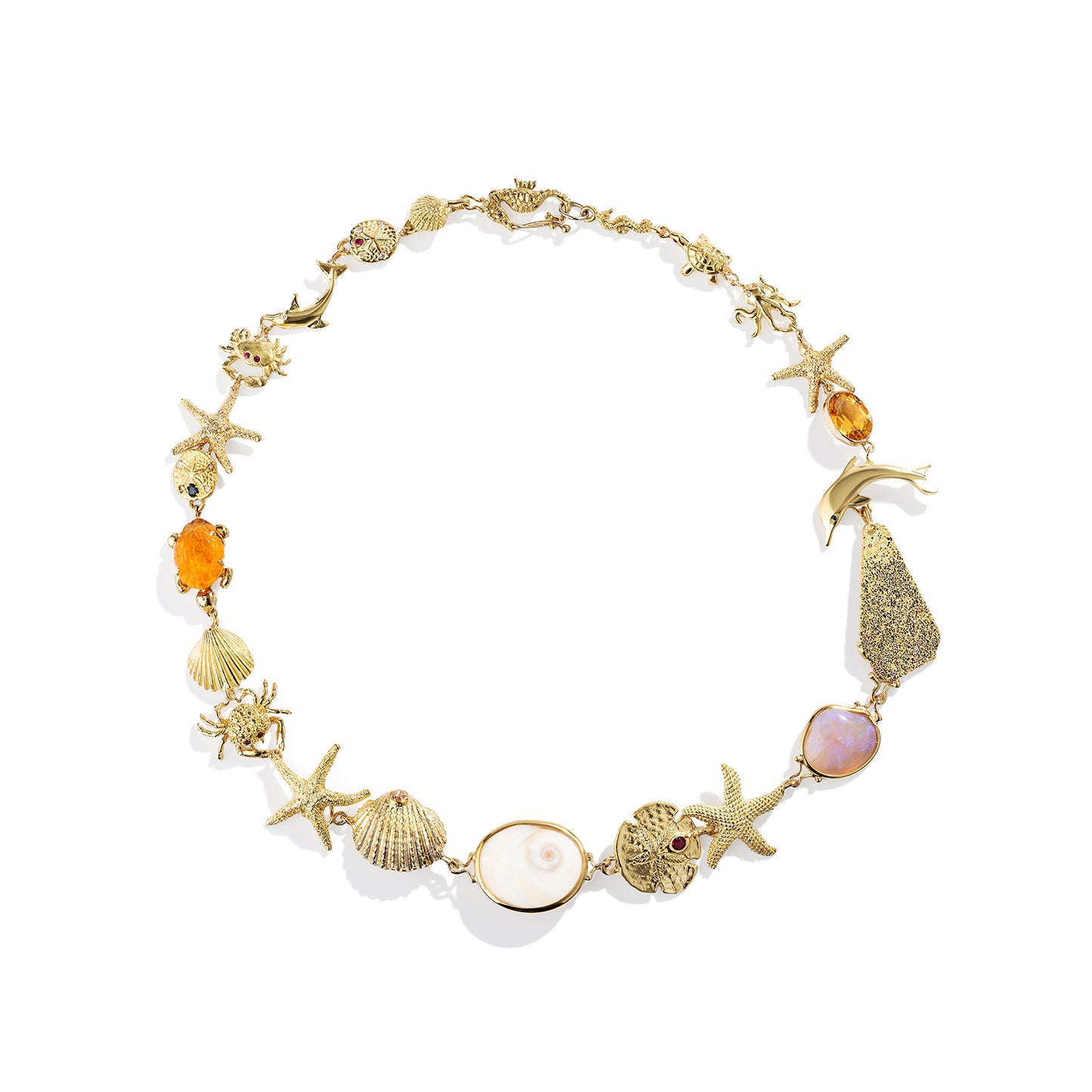 Return to the Sea Garland Necklace