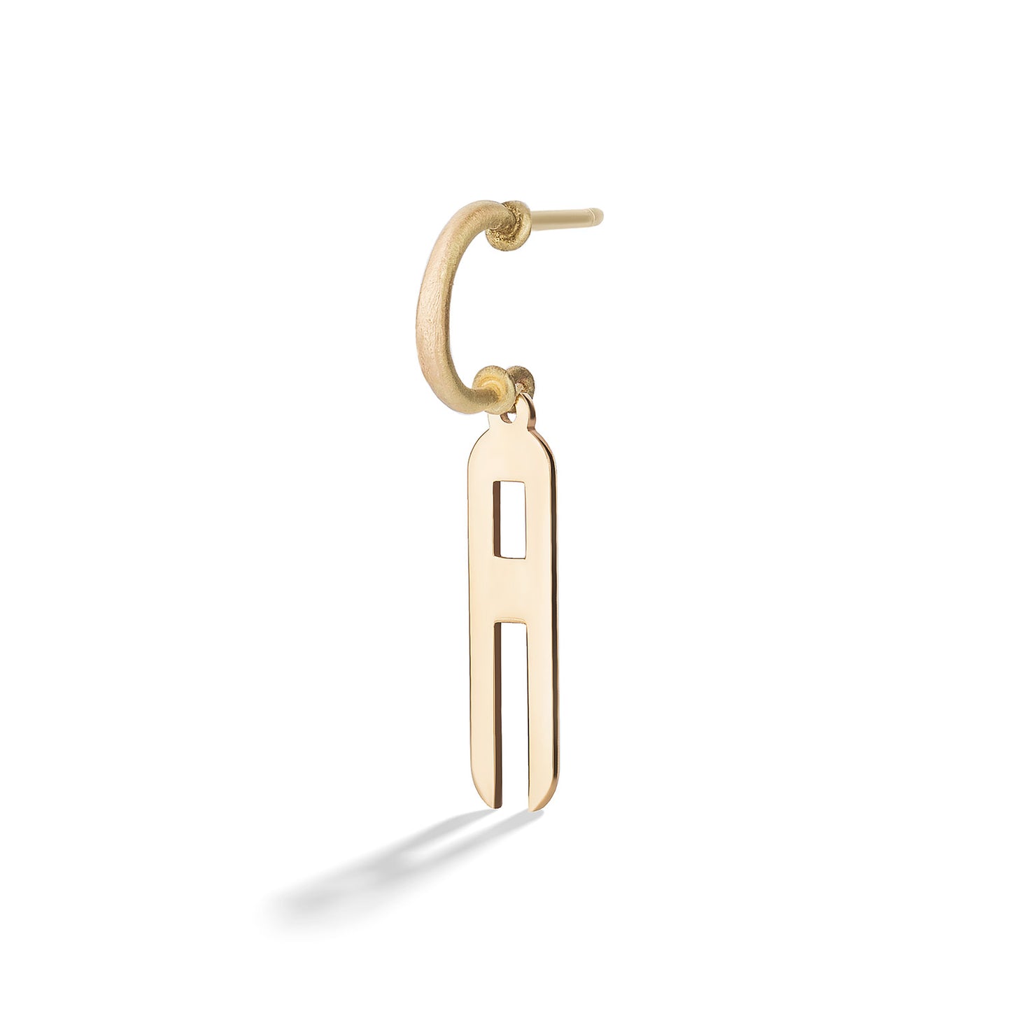 Lettera Charm Earring