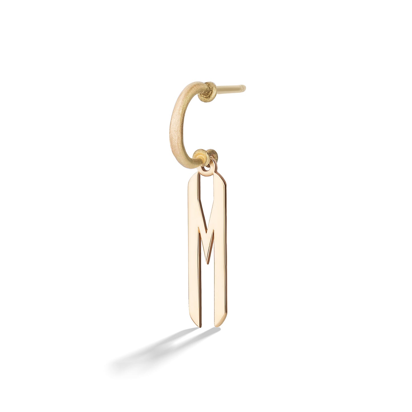 Lettera Charm Earring