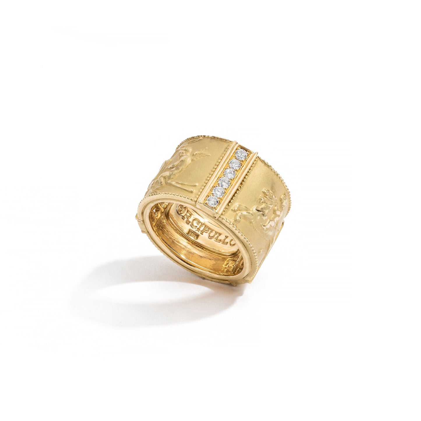Anello Romantica con diamanti