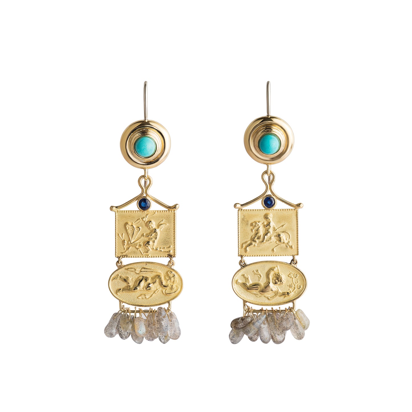 Labradorite Tesoro Earrings