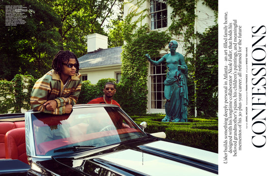 Usher, Architectural Digest | September Issue