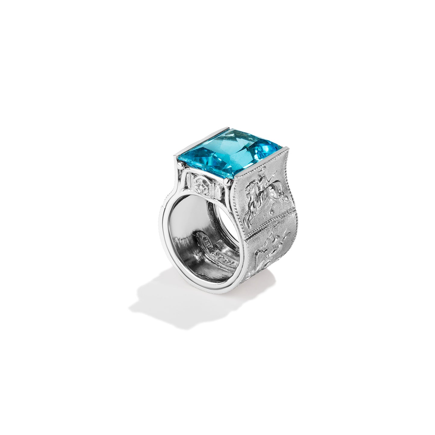 Blue Topaz Romantica Ring