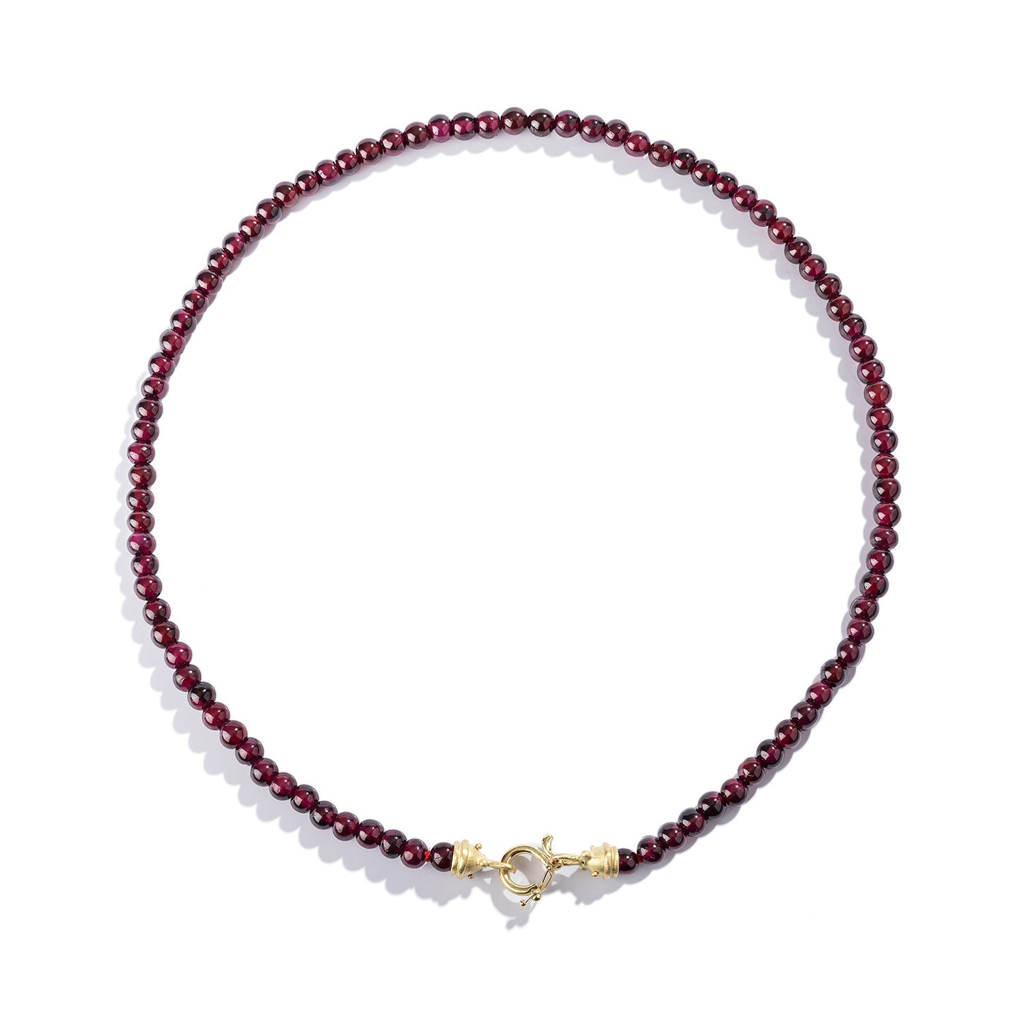 Garnet Perlina Necklace