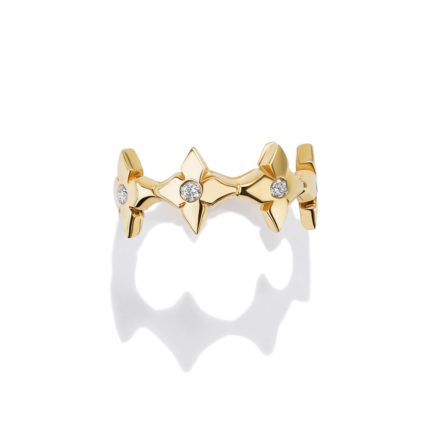 Diamond Single Kindle Ring