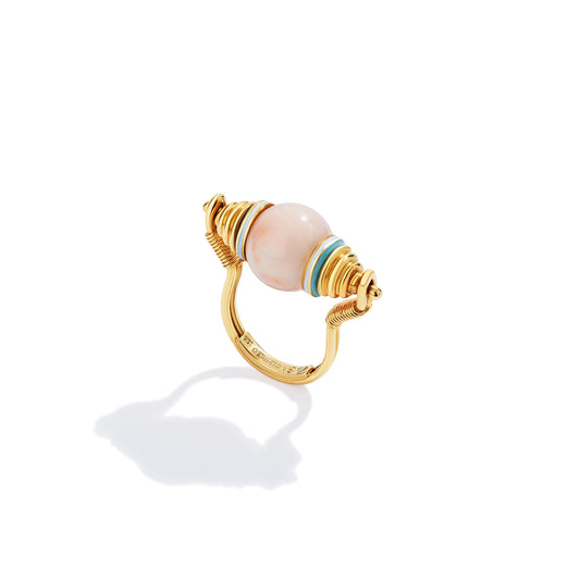 Coral Bocce Ring