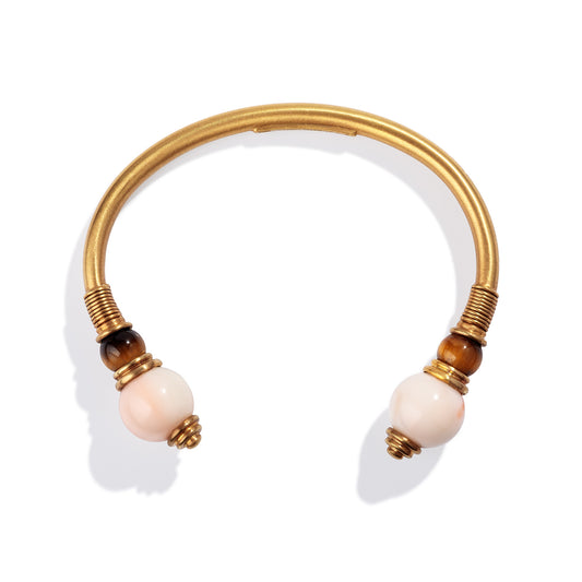 Coral Bocce Bangle