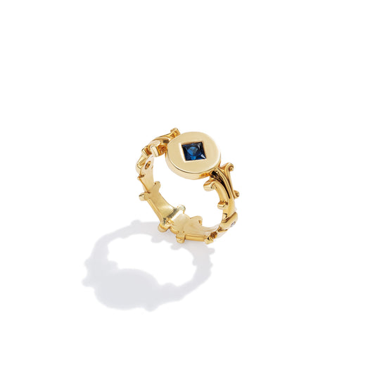 Sapphire Delicato Ring