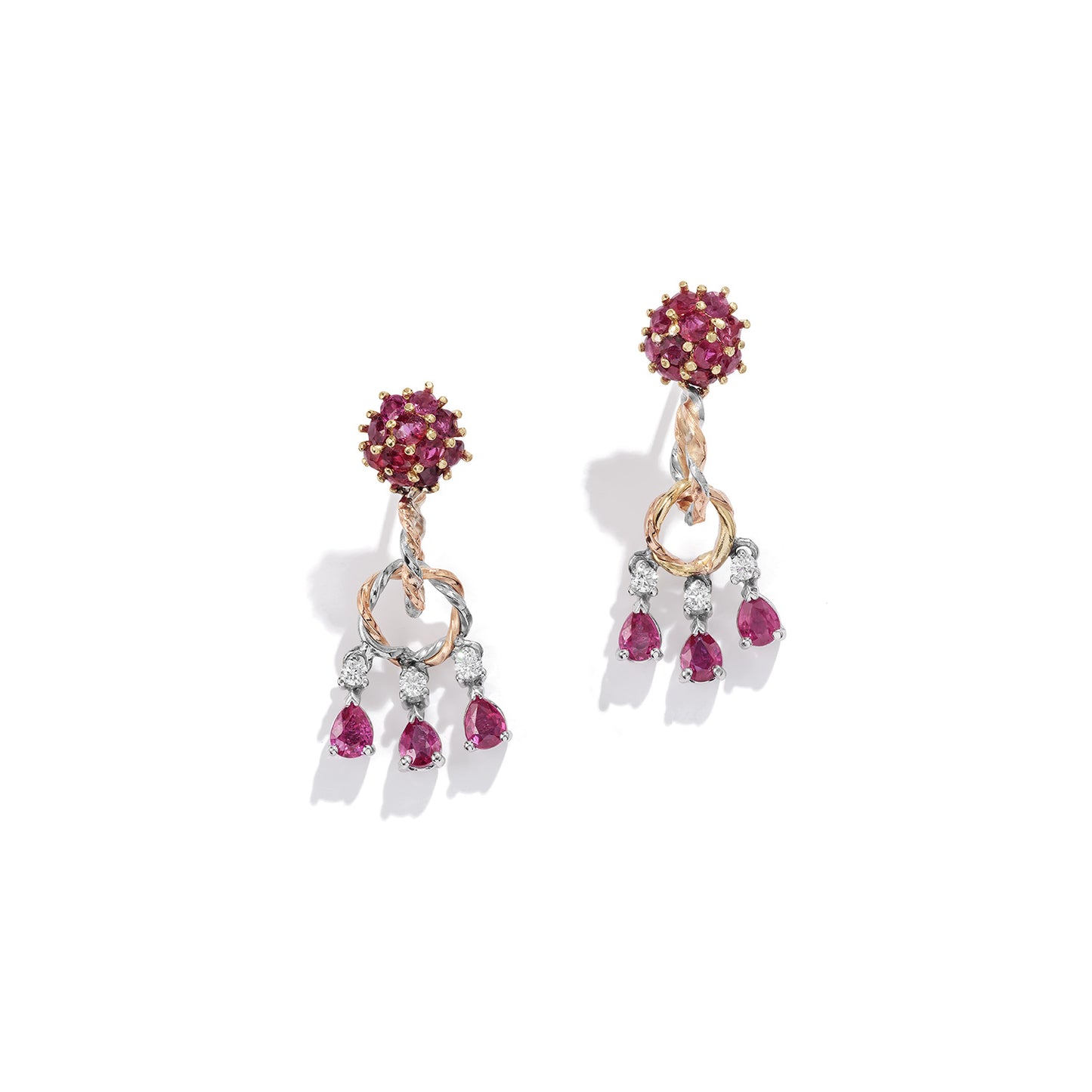 Ruby Antica Earrings