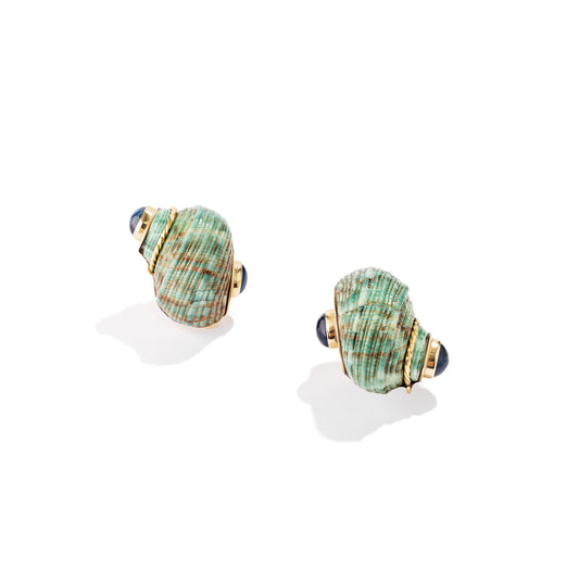 Azzurro Shell Earrings
