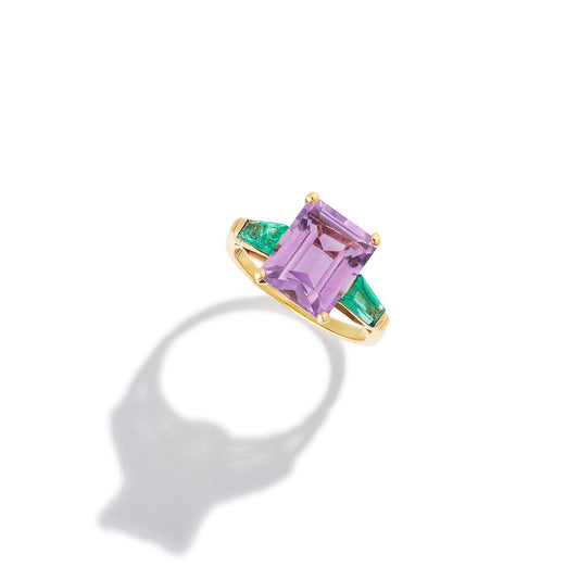 Amethyst Lucido Ring