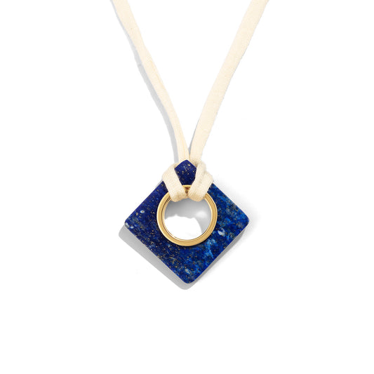 Lapis Blocco Necklace