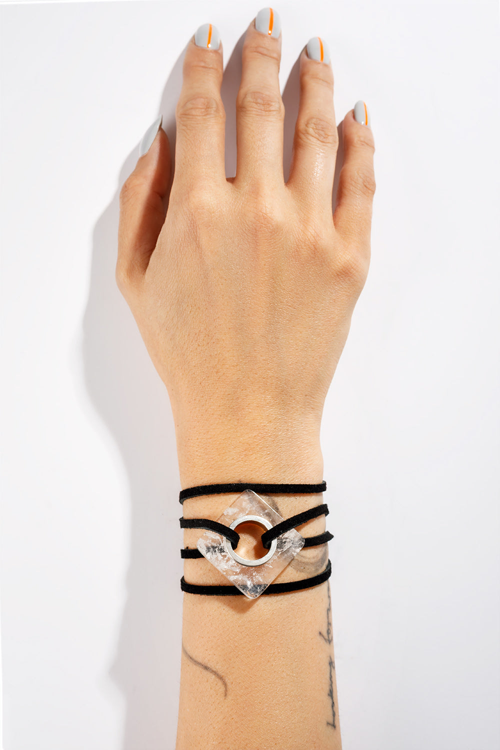 Rock Crystal Blocco Necklace