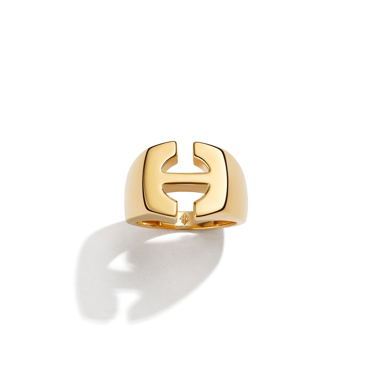 Splendente Letter Ring
