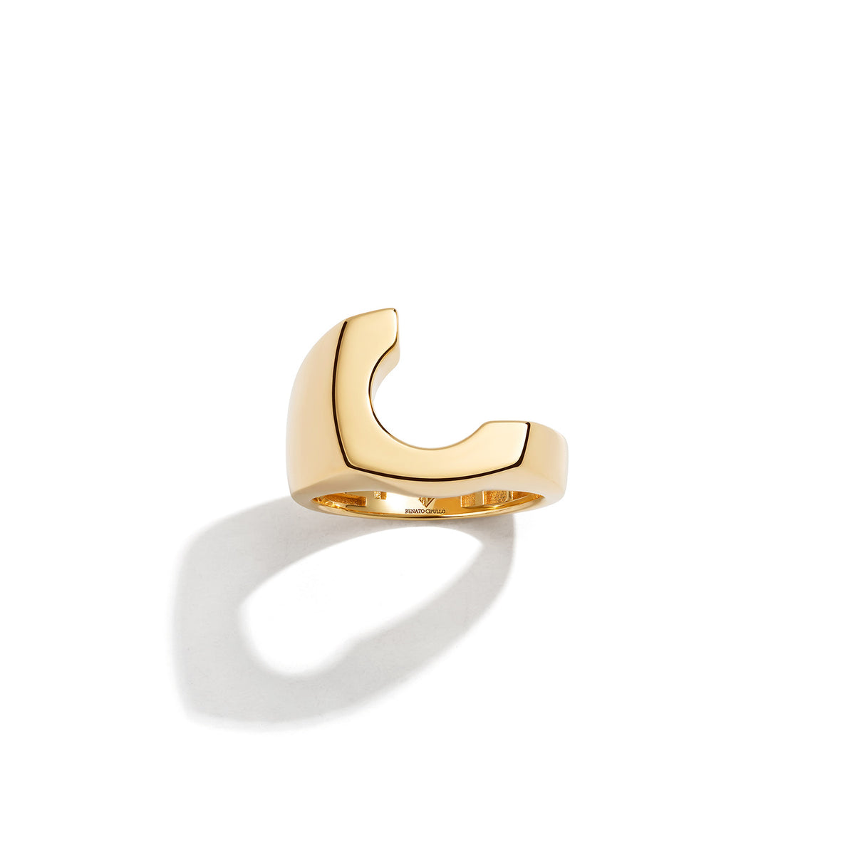 Splendente Letter Ring