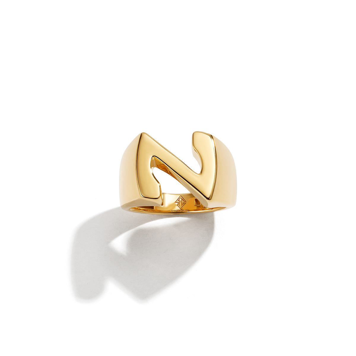 Splendente Letter Ring