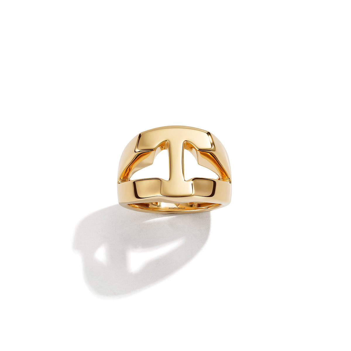 Splendente Letter Ring
