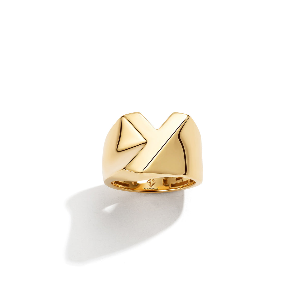 Splendente Letter Ring