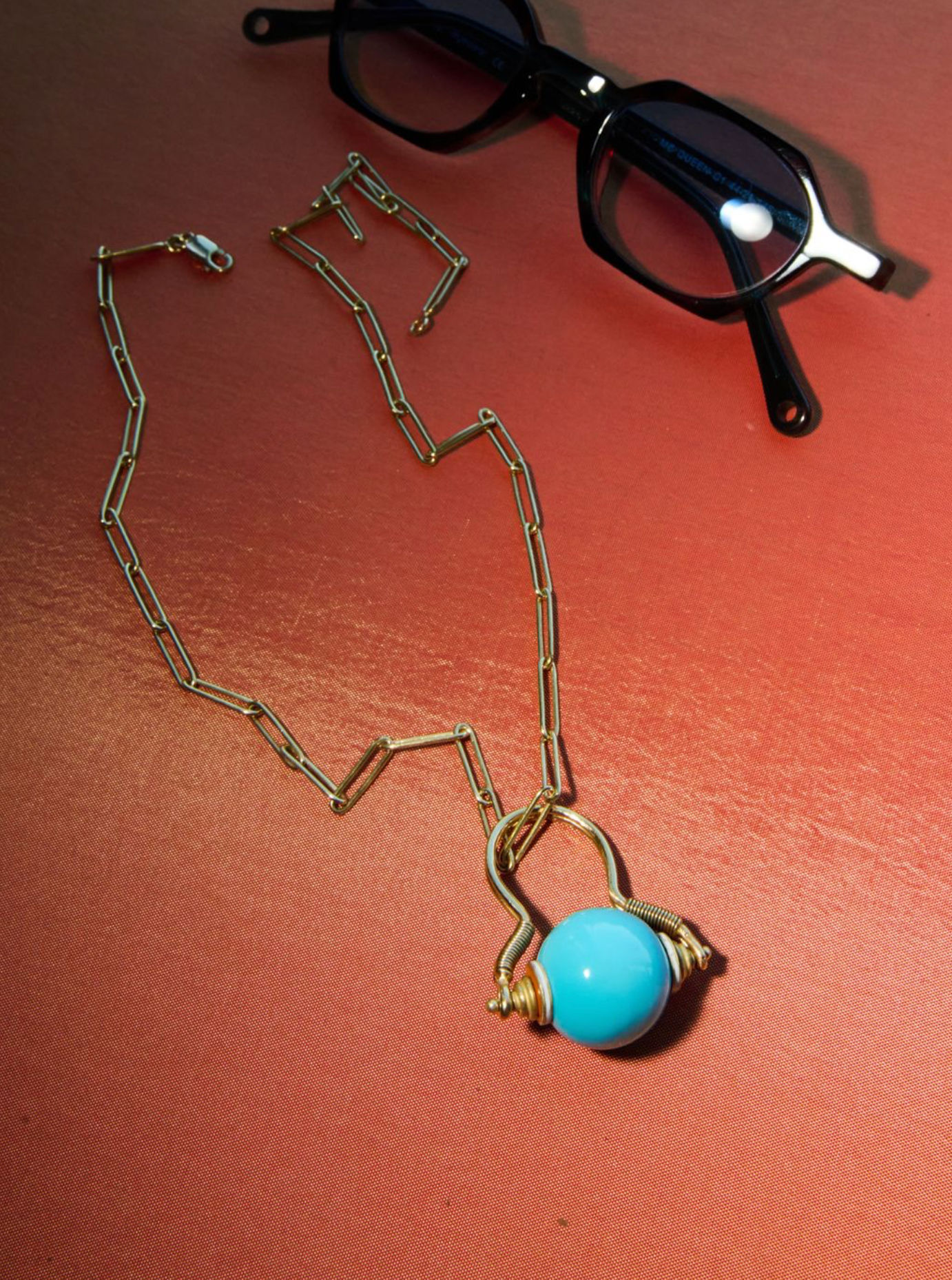 Turquoise Bocce Ring