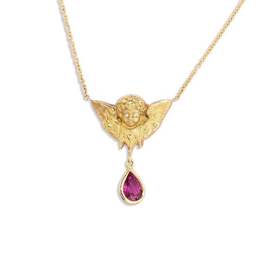 Ruby Amorini Necklace